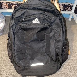 black adidas backpack